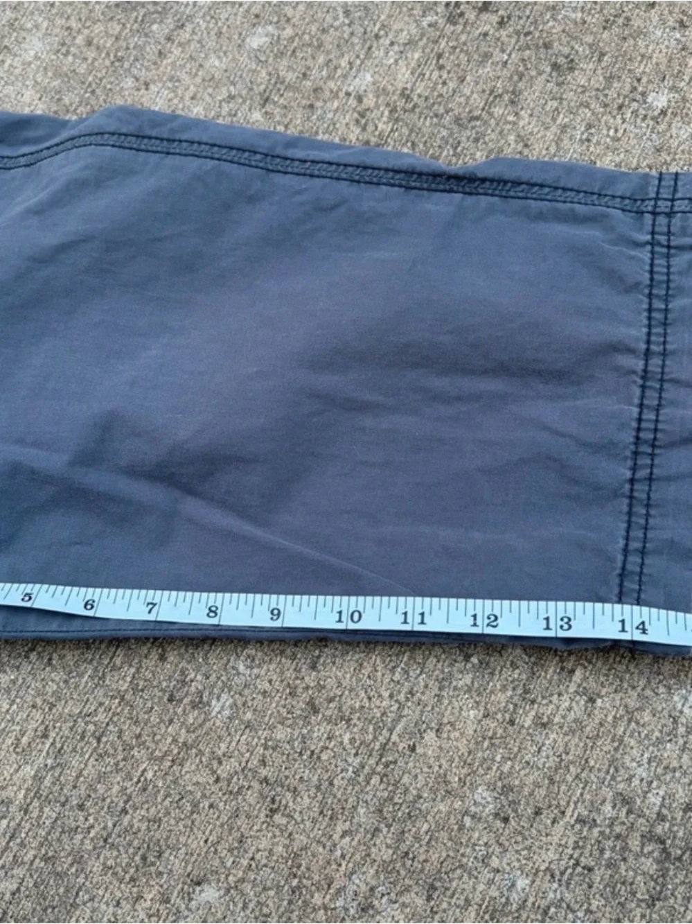 Aéropostale Y2K Blue Capri Low Rise Bottoms Pants 100% Cotton Women’s 7/8 Fits 6